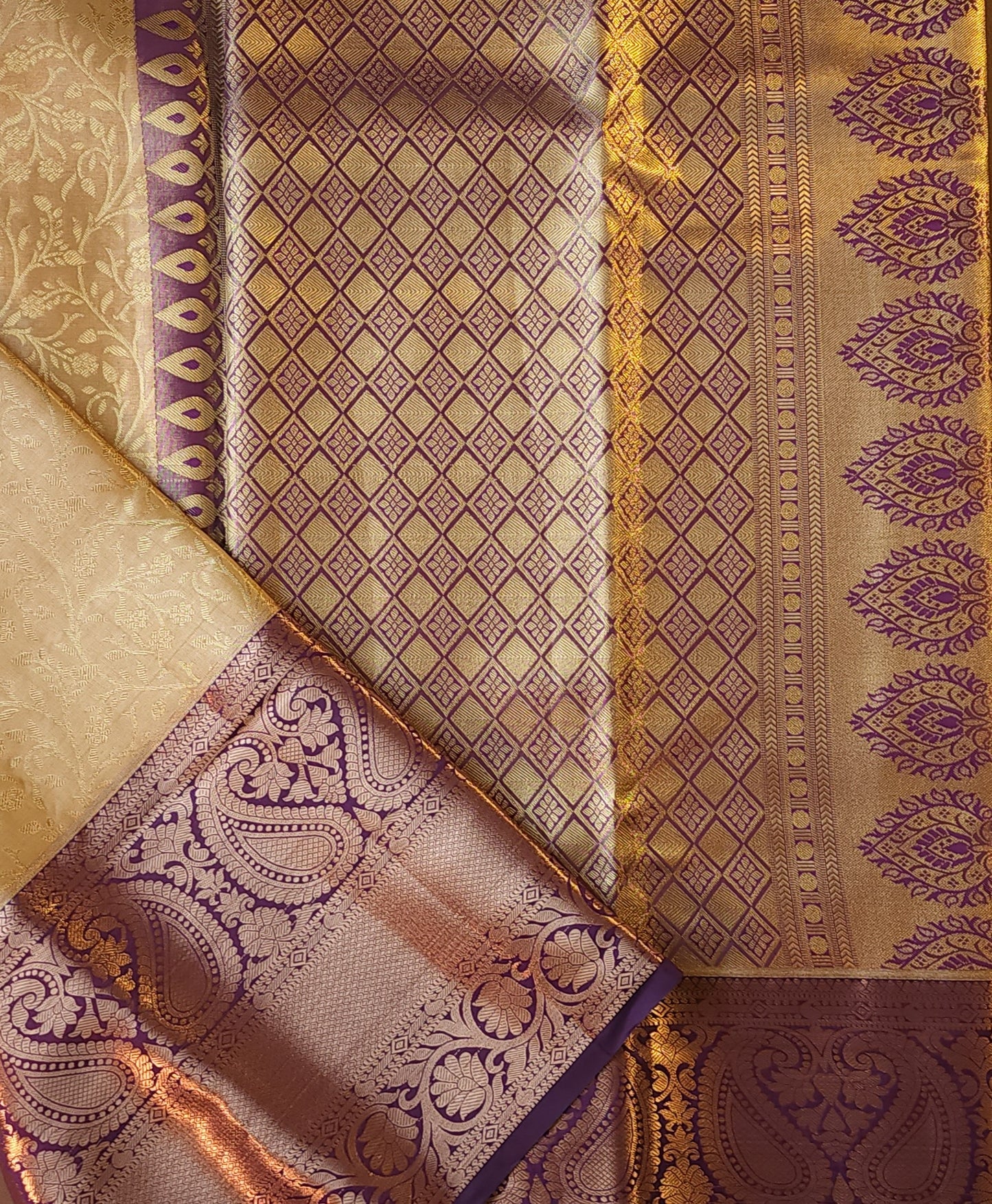 KANCHI TISSUE SILK SAREE | VSFTS005