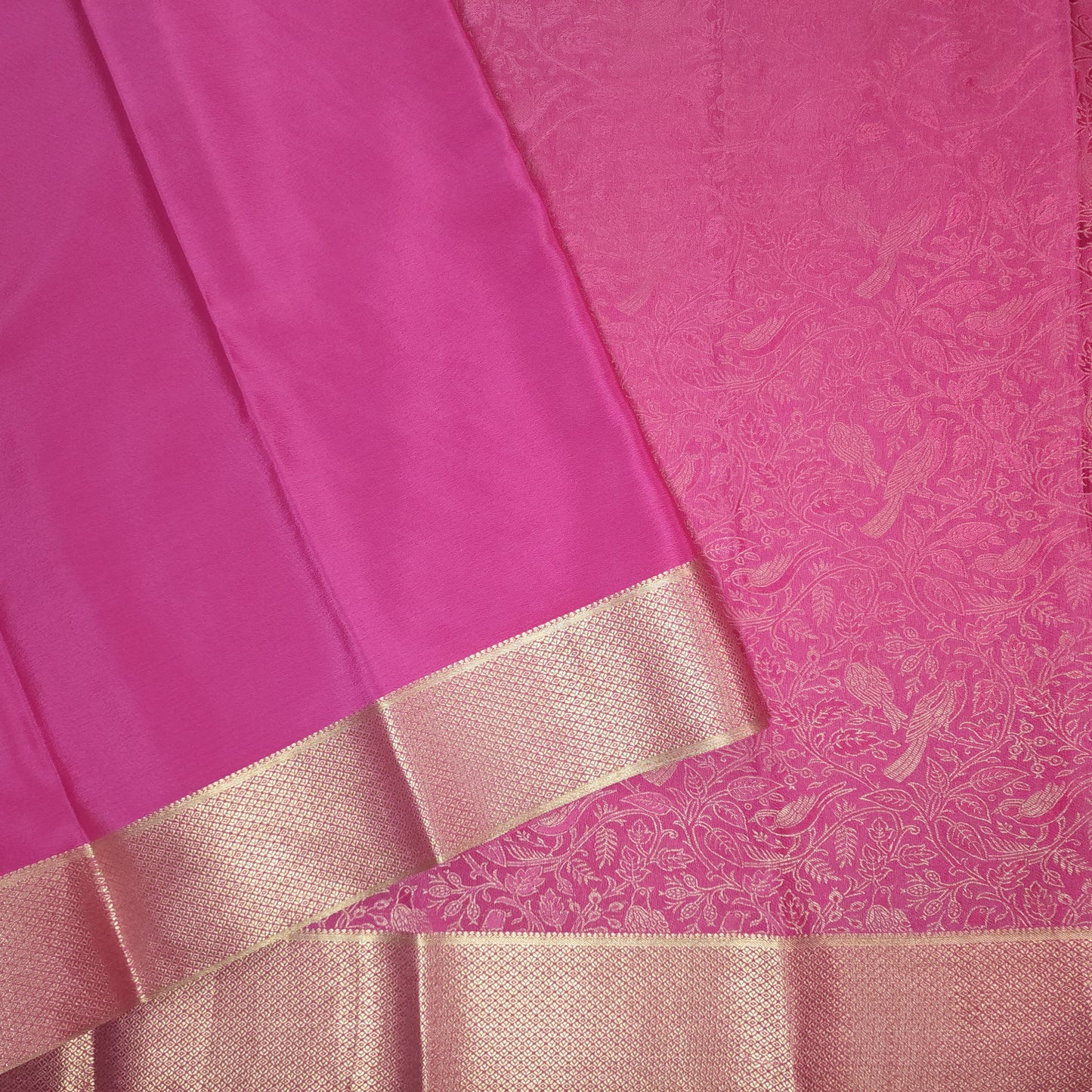 BROCADE PURE MYSORE CREPE SILK | VSFCS103