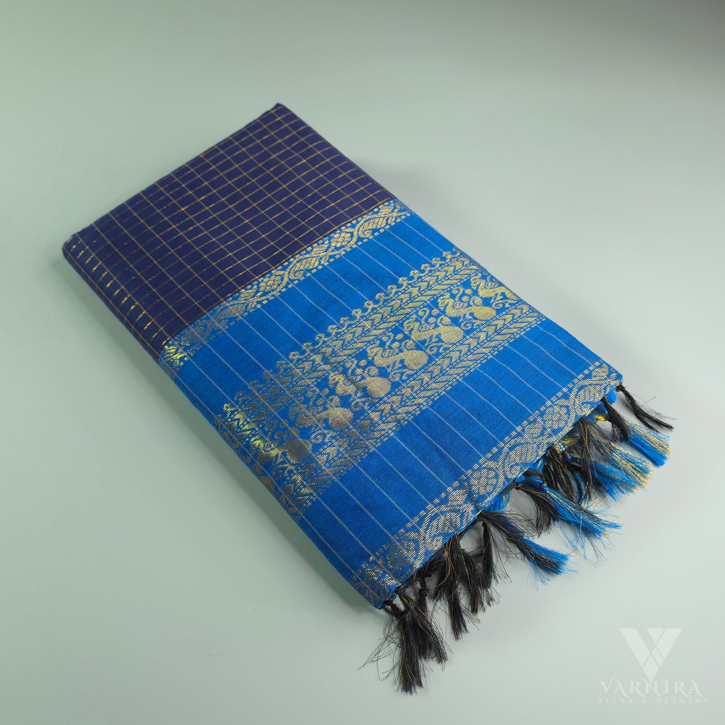 KALYANI CHECKED COTTON | VSFKC133