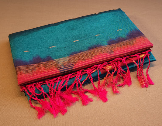 KANCHI JUTE DESIGN SILK SAREE | VSFSS052