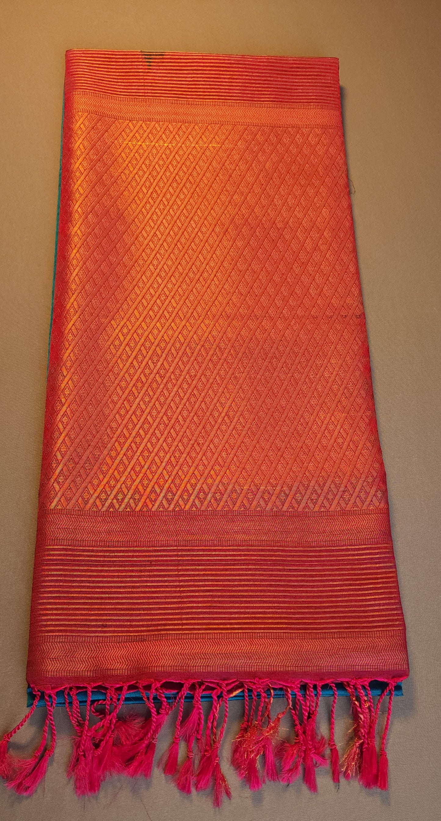 KANCHI JUTE DESIGN SILK SAREE | VSFSS052