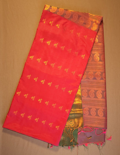 KANCHI SOFT SEMI SILK SAREE | VSFSF059