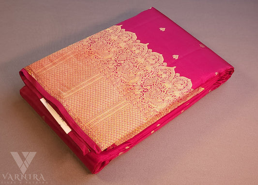 KANCHI SEMI SILK WINE | VSFSS071