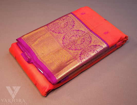 KANCHI SEMI SILK SAREE | VSFKS073