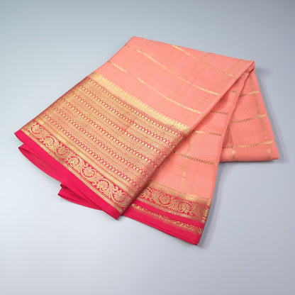 PURE MYSORE CREPE SILK CHECKS | VSFCS108
