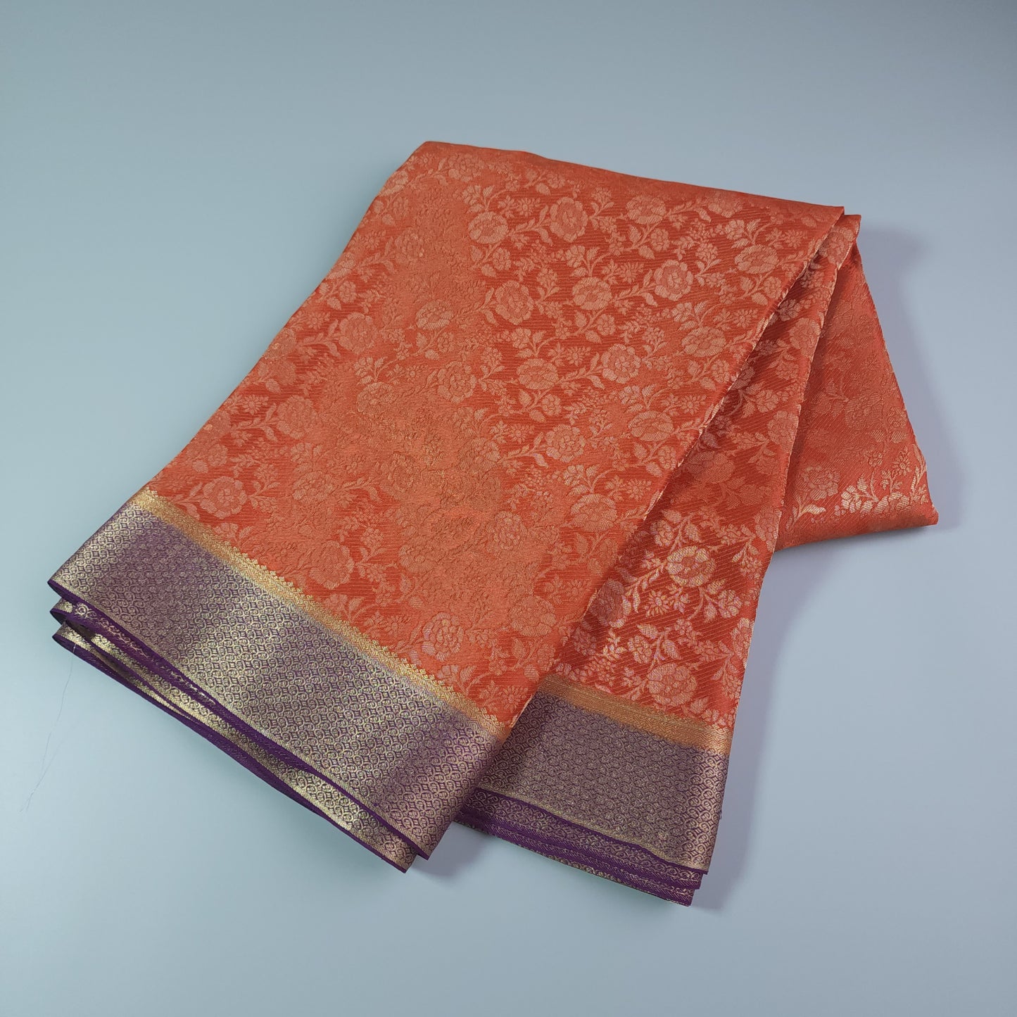 BROCADE PURE MYSORE CREPE SILK | VSFCS100