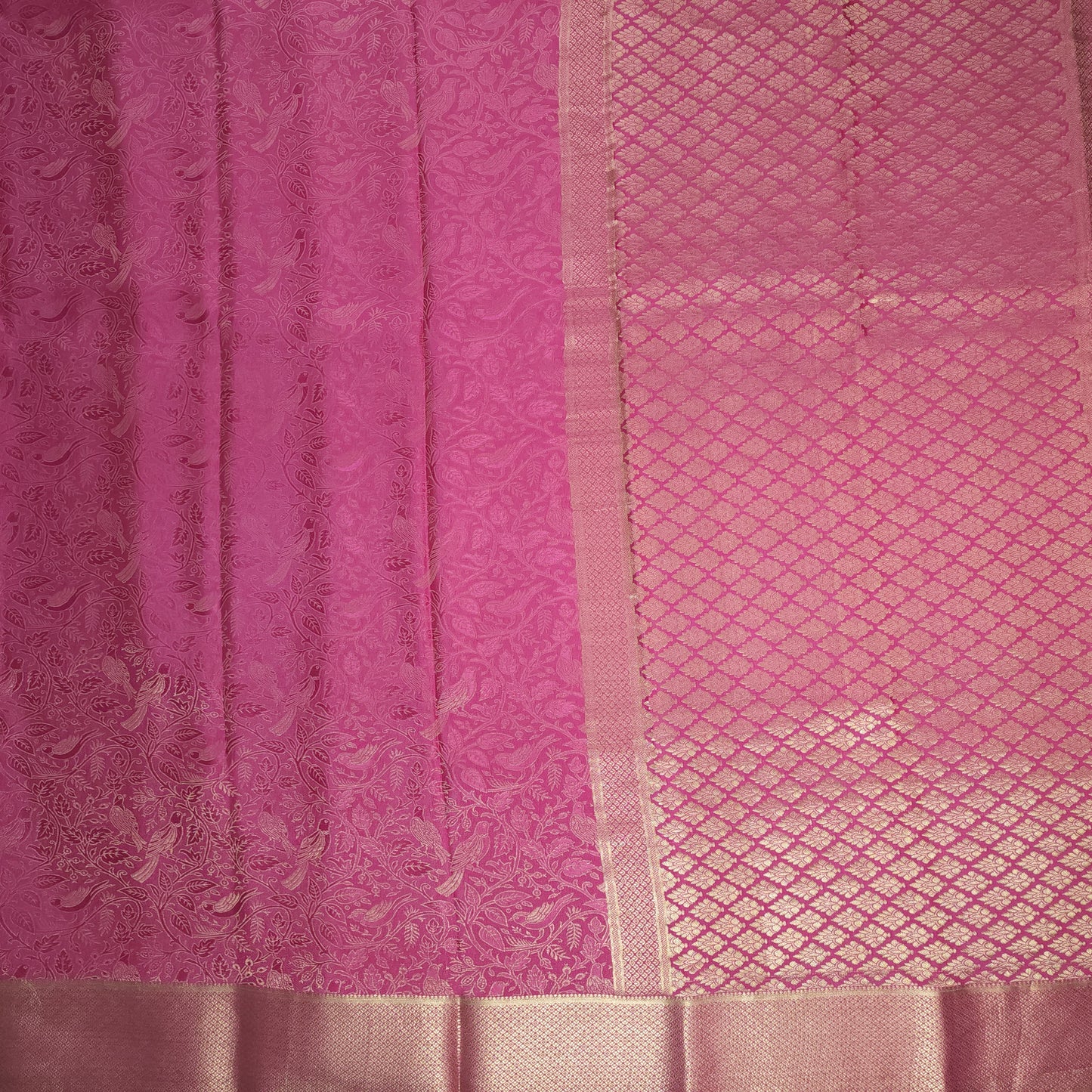 BROCADE PURE MYSORE CREPE SILK | VSFCS103