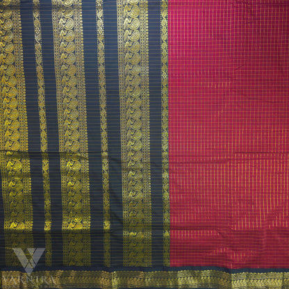 KALYANI CHECKED COTTON | VSFKC109