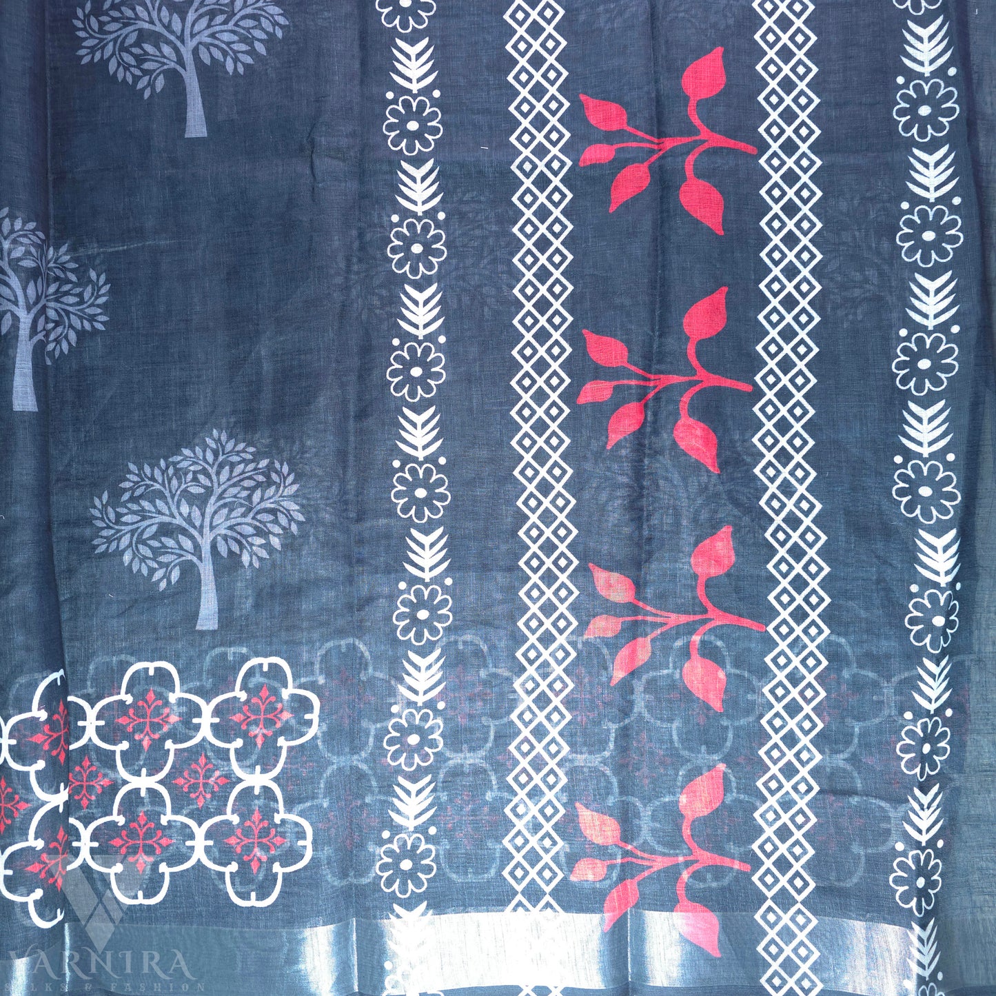 SOFT LINEN SAREE | VSFLS116