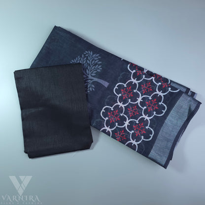 SOFT LINEN SAREE | VSFLS116