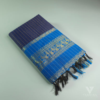 KALYANI CHECKED COTTON | VSFKC133