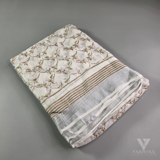 LINEN COTTON SAREES | VSFLC186