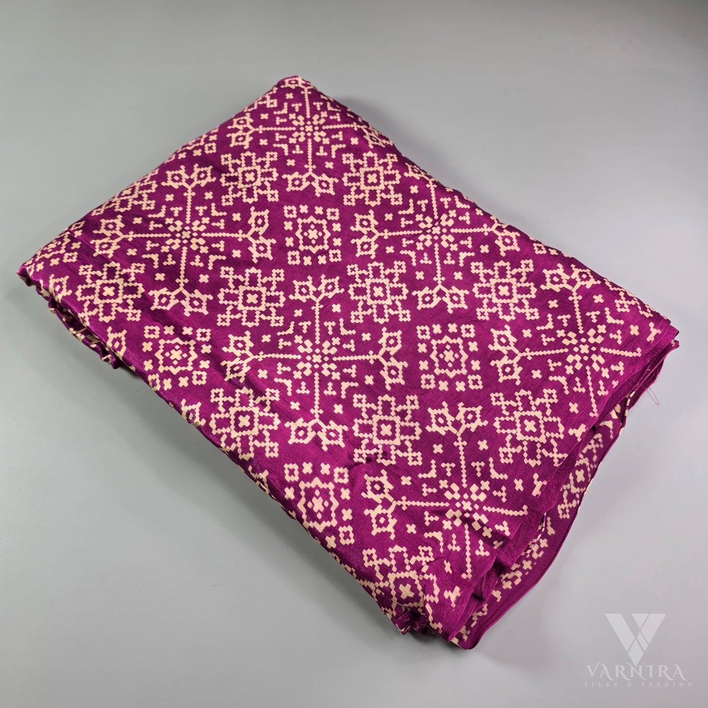 AJRAKH MODAL SILK SAREE | VSFMO190