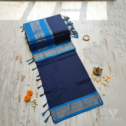 KALYANI CHECKED COTTON | VSFKC133